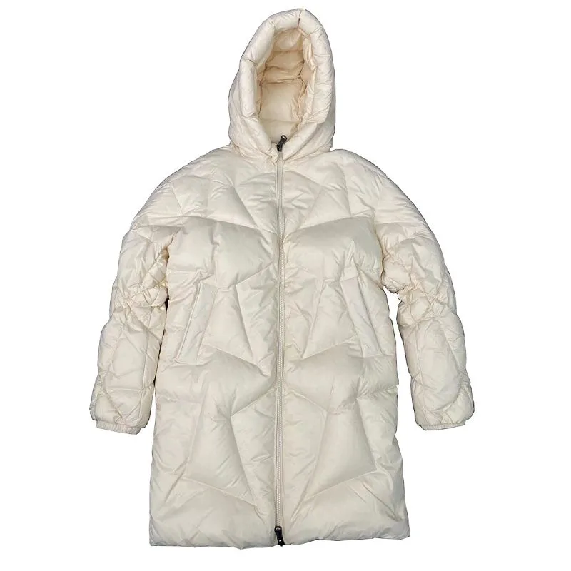 Quiltad dunjacka för kvinnor